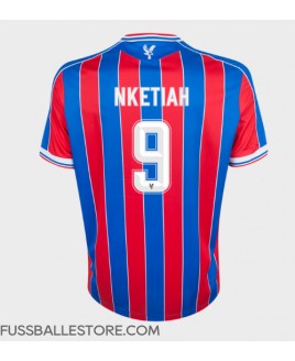 Günstige Crystal Palace Eddie Nketiah #9 Heimtrikot 2025-26 Kurzarm